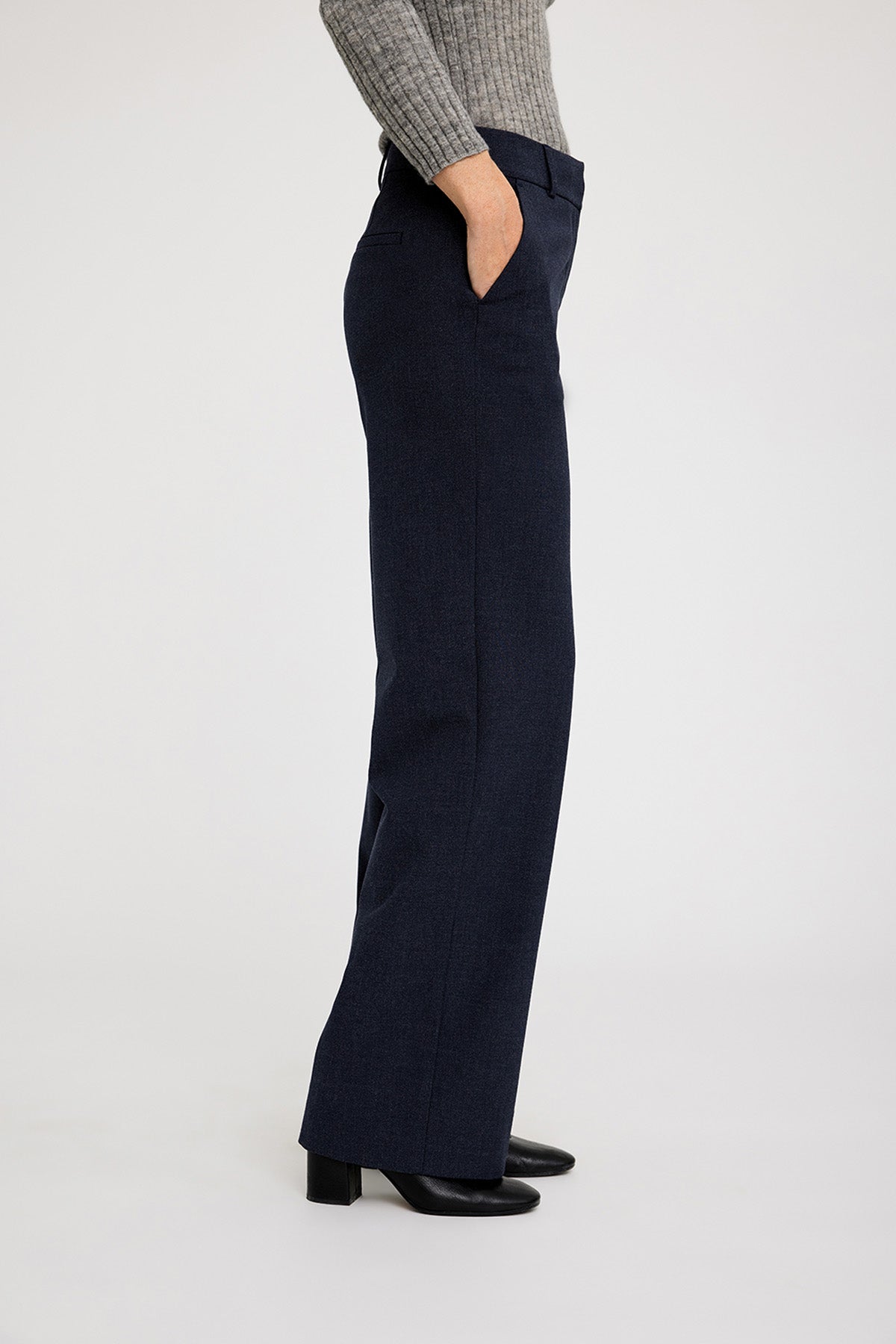 Dena habitbukser - Blue Grey Melange